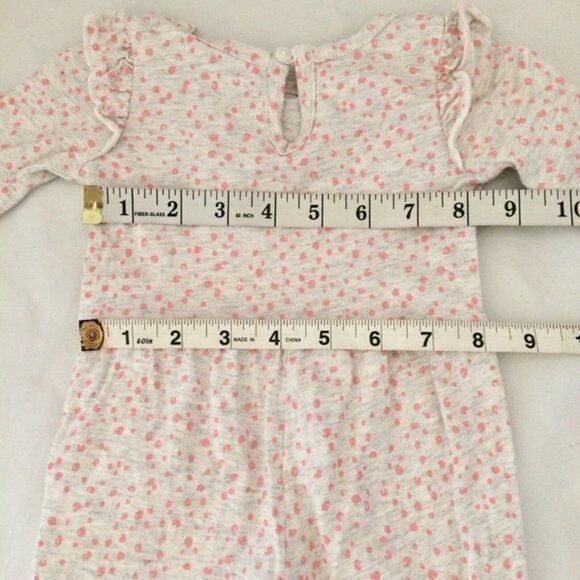 Carter Just One You kids One Piece Bodysuit Size 3 Months Kitty Pink Gray Girls - Picture 8 of 12
